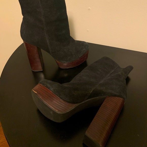 Jeffrey Campbell+Free People Platform Ankle Boots - Picture 4 of 7